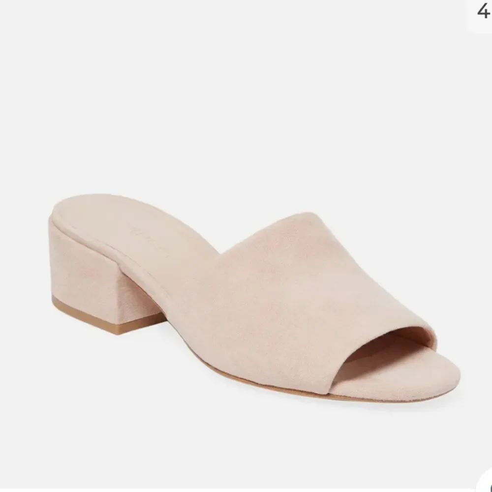 VINCE Rachelle 2 Block Suede Sandals